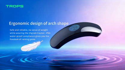 Trops Soccer Tracker, Professional 3D Motion Capture Sensor System with Soccer Data Analysis, Smart Biometric Monitor for Football Training